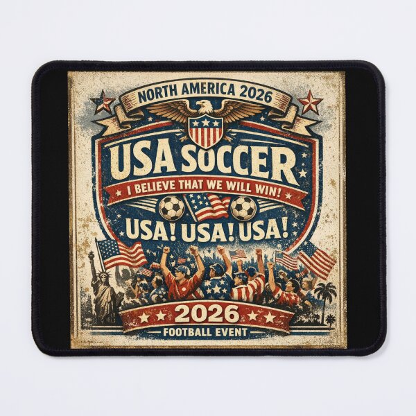 Item preview, I Believe That We Will Win USA 2026 Soccer Fan Chant designed and sold by YIDOX.