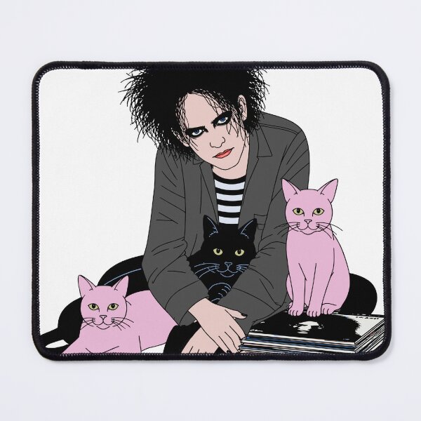 Item preview, Robert Smith And His Love Cats designed and sold by AestheticNow.