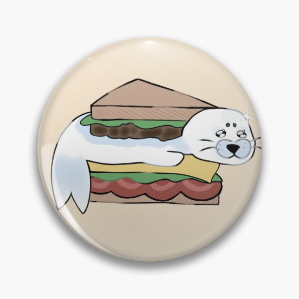 Item preview, Copy of - sandwich seal - little Lunchbox - beige - designed and sold by echoztarrr.