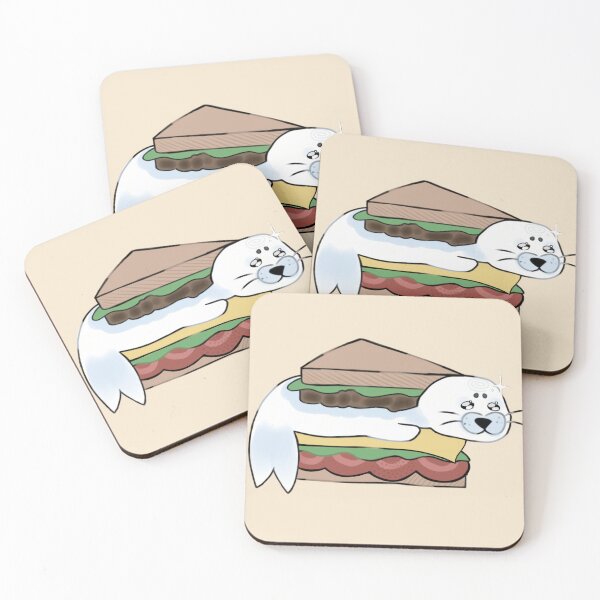 Item preview, Copy of - sandwich seal - little Lunchbox - beige - designed and sold by echoztarrr.