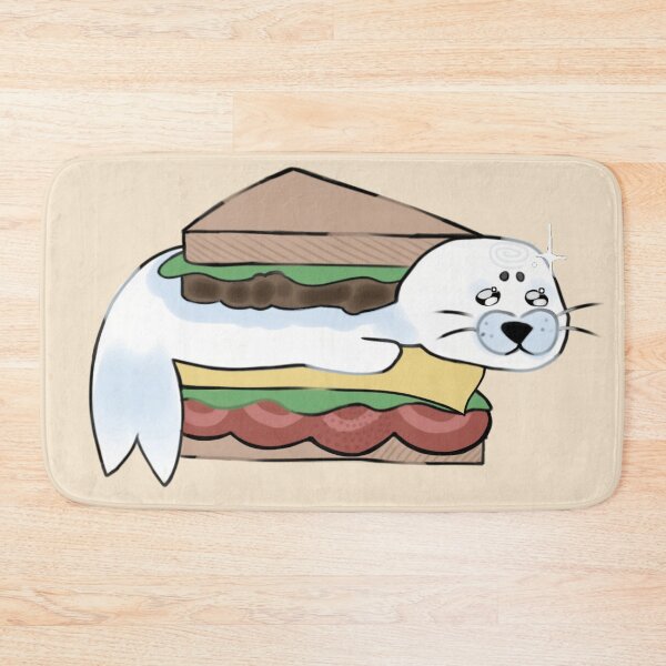 Item preview, Copy of - sandwich seal - little Lunchbox - beige - designed and sold by echoztarrr.