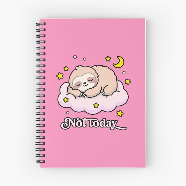 Item preview, Kawaii Sleeping Sloth on Cloud - Ultimate Chill. designed and sold by ZUMERI.