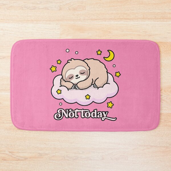 Item preview, Kawaii Sleeping Sloth on Cloud - Ultimate Chill. designed and sold by ZUMERI.