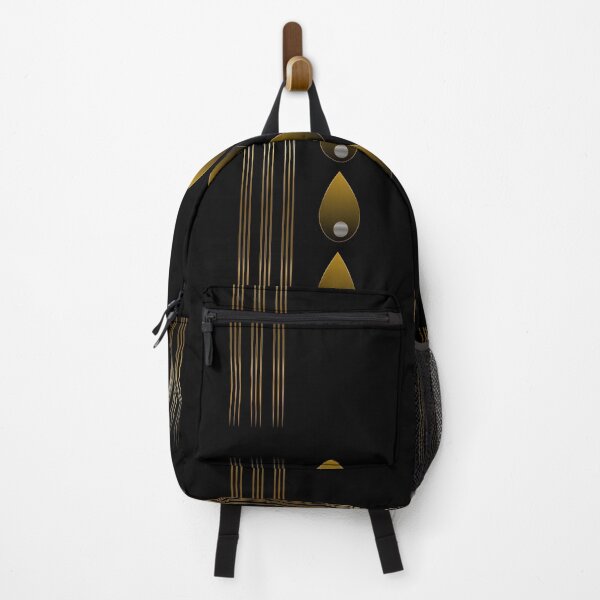 Item preview, Nocturne in Gold — Black & Gold Geometric Abstract designed and sold by Dee Tirang.