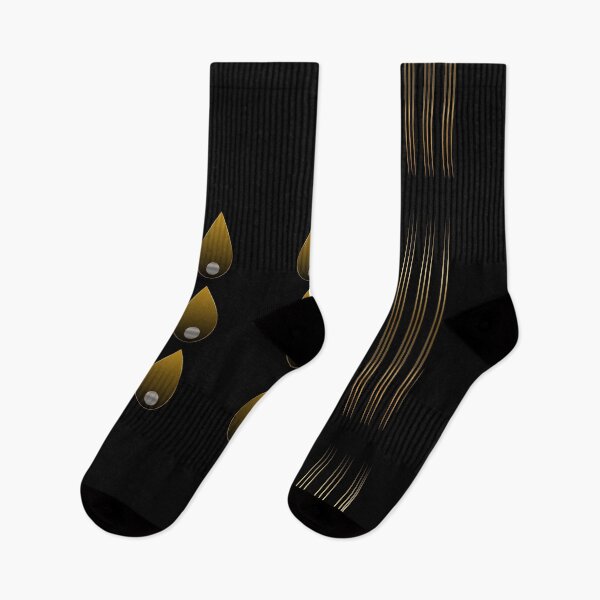 Item preview, Nocturne in Gold — Black & Gold Geometric Abstract designed and sold by Dee Tirang.