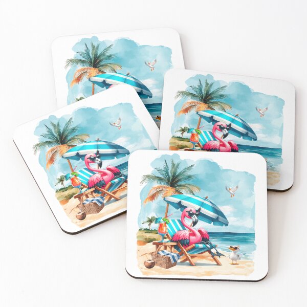 Item preview, Beach Flamingo designed and sold by Karen Wood.