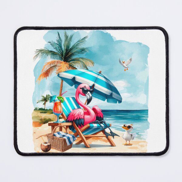 Item preview, Beach Flamingo designed and sold by Karen Wood.