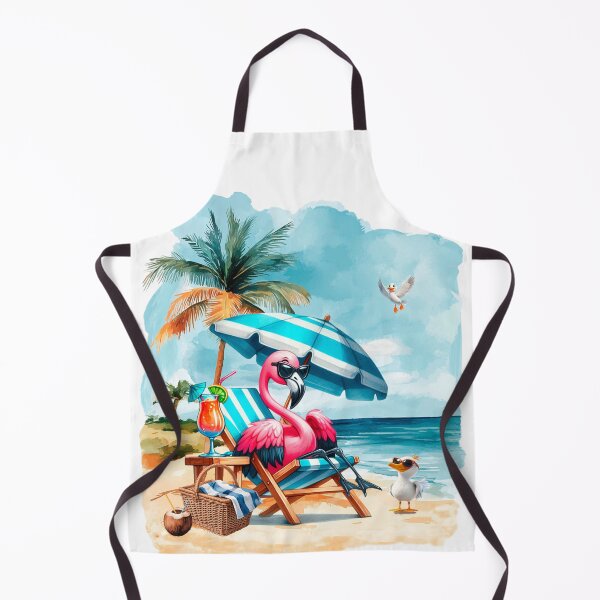 Item preview, Beach Flamingo designed and sold by Karen Wood.