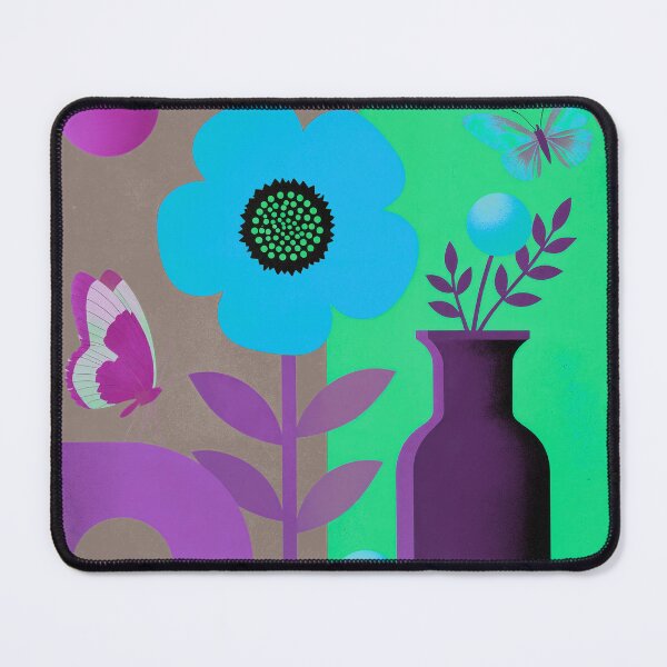 Item preview, Pastel Dream Bloom | Soft Neon Botanical Wall Art designed and sold by joycrysstudio.