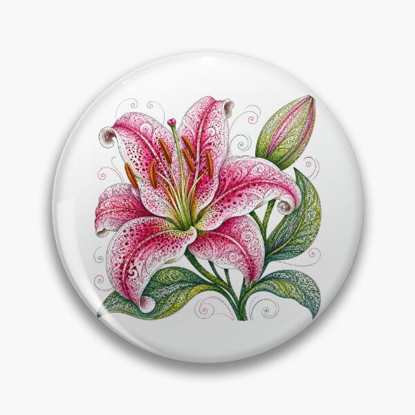 Item preview, Stargazer Lily designed and sold by PaintedbyCarol.