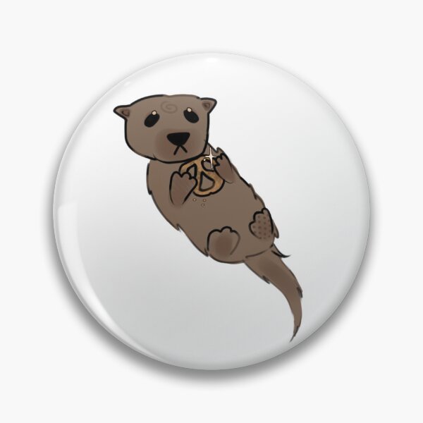 Item preview, - Pretzel otter - Little LunchBox - white - designed and sold by echoztarrr.
