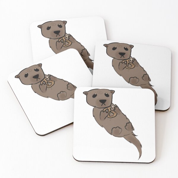 Item preview, - Pretzel otter - Little LunchBox - white - designed and sold by echoztarrr.