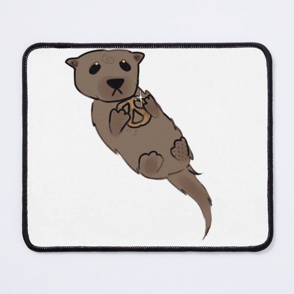 Item preview, - Pretzel otter - Little LunchBox - white - designed and sold by echoztarrr.