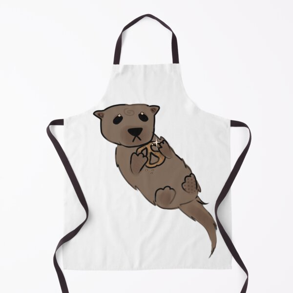Item preview, - Pretzel otter - Little LunchBox - white - designed and sold by echoztarrr.