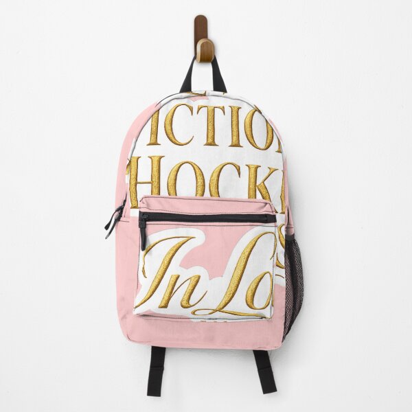 Item preview, ​In Love With Fictional Hockey Boys Gold Typography designed and sold by RedVista.