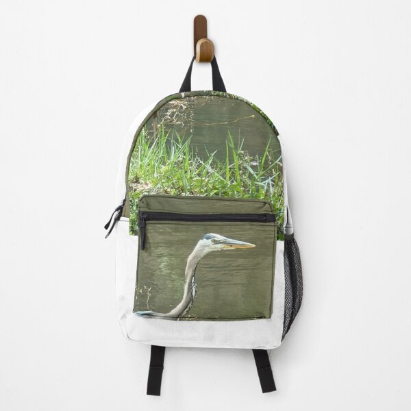 Item preview, Great Blue Heron Wading in Tranquil Waters. designed and sold by Pearls1.