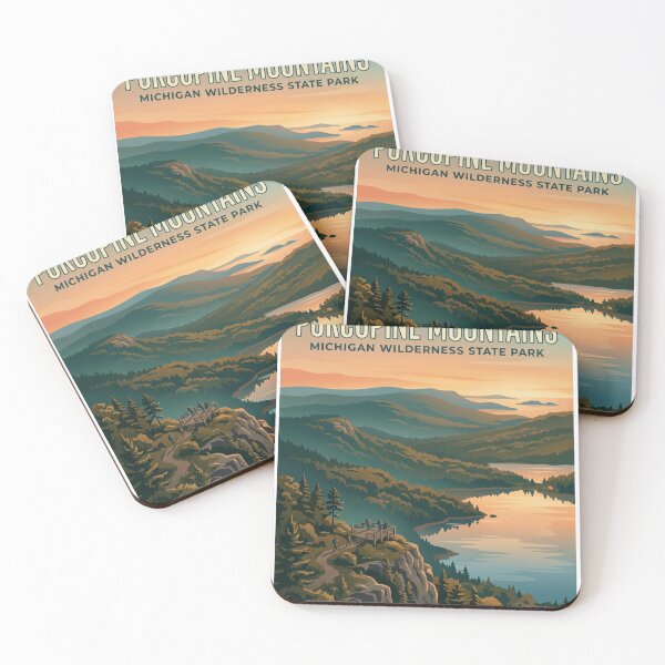 Item preview, Porcupine Mountains Michigan Wilderness State Park Nature Outdoors Explorer designed and sold by Simsimah26Parks.