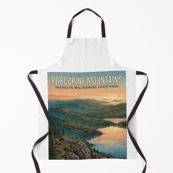 Item preview, Porcupine Mountains Michigan Wilderness State Park Nature Outdoors Explorer designed and sold by Simsimah26Parks.