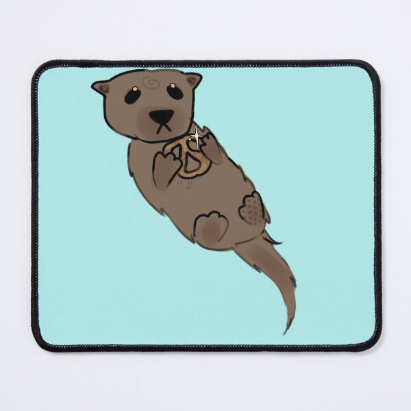 Item preview, - Pretzel otter - Little LunchBox - blue - designed and sold by echoztarrr.