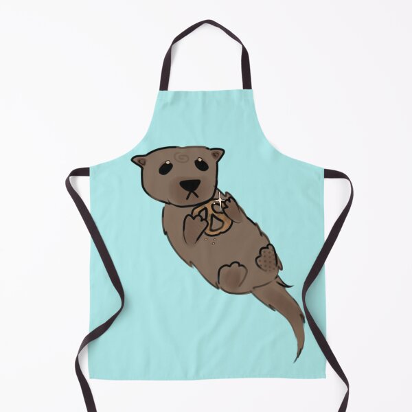 Item preview, - Pretzel otter - Little LunchBox - blue - designed and sold by echoztarrr.