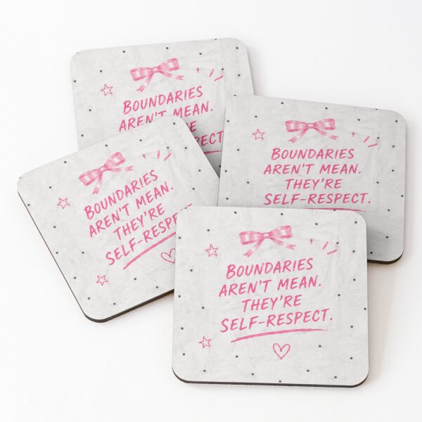 Item preview, Boundaries Aren't Mean. They're Self-Respect designed and sold by absalyssa.