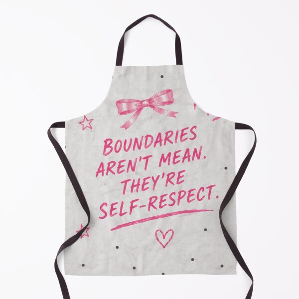 Item preview, Boundaries Aren't Mean. They're Self-Respect designed and sold by absalyssa.