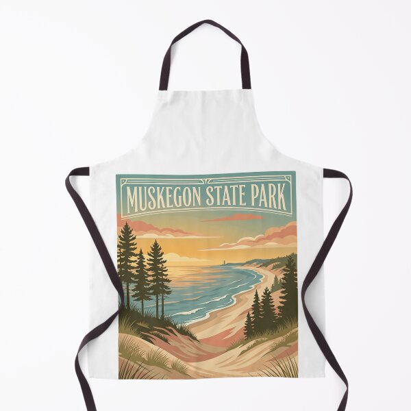 Item preview, Muskegon State Park Michigan Travel Visitor Souvenir designed and sold by Simsimah26Parks.