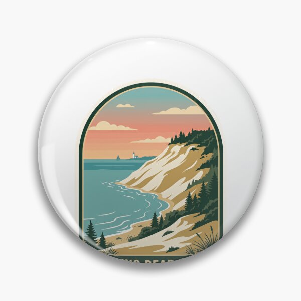 Item preview, Sleeping Bear Dunes Michigan - Lakeside Preserve National Lakeshore Travel Souvenir designed and sold by Simsimah26Parks.