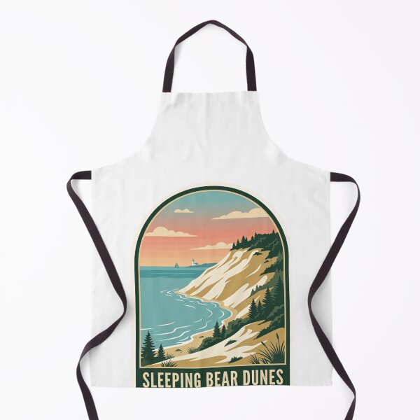 Item preview, Sleeping Bear Dunes Michigan - Lakeside Preserve National Lakeshore Travel Souvenir designed and sold by Simsimah26Parks.