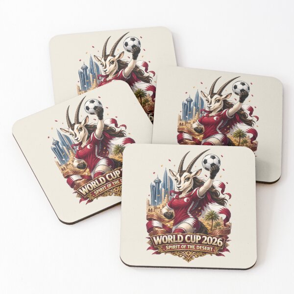 Item preview, Qatar Spirit of the Desert 2026 designed and sold by Retro Arabica.