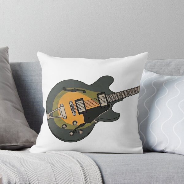 Item preview,  Electric guitar with a yellow center  designed and sold by ARTSIT-SHOP.