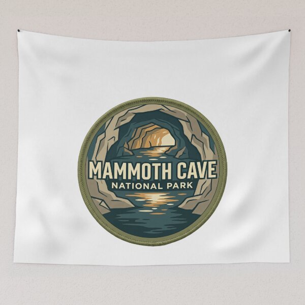 Item preview, Mammoth Cave National Park Kentucky Travel Visitor Hiking Outdoors designed and sold by Simsimah26Parks.
