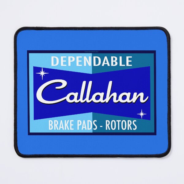 Item preview, Vintage Blue Callahan Sign designed and sold by Normbot2000.