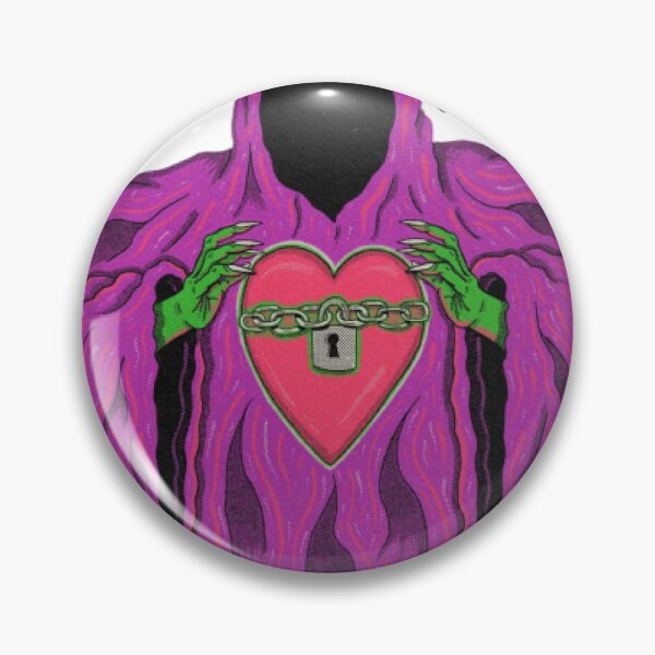 Item preview, Locked Heart Purple Reaper designed and sold by amayazkovesm.