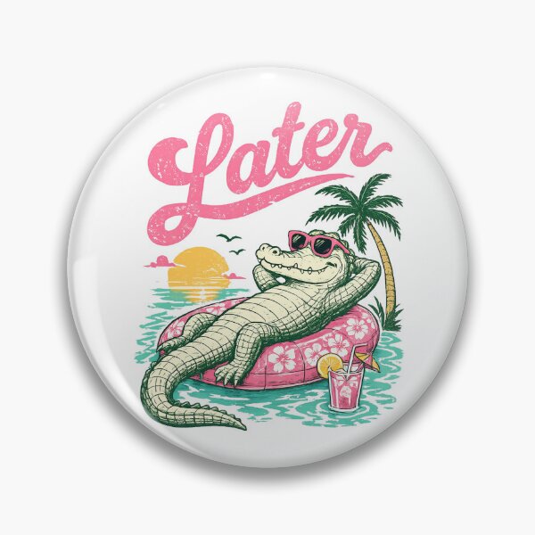 Item preview, Alligator Later Gator Teacher Kids Summer Last Day of School designed and sold by ivotee.