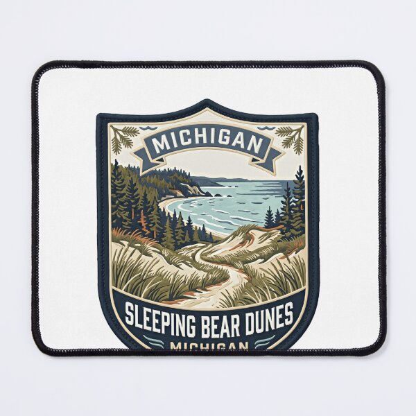 Item preview, Michigan Sleeping Bear Dunes Michigan State Park Travel Vacation designed and sold by Simsimah26Parks.