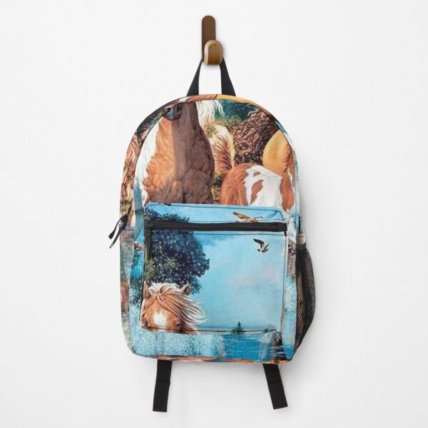 Item preview, Horses in Stream designed and sold by Fusionmart-Art.