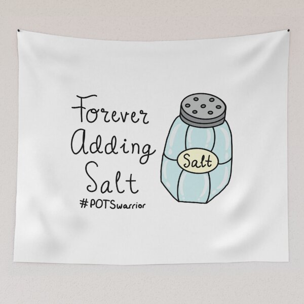 Item preview, Forever Adding Salt #POTSwarrior designed and sold by CreationsByMR.