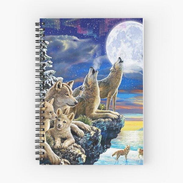 Item preview, Wolves under Moon designed and sold by Fusionmart-Art.