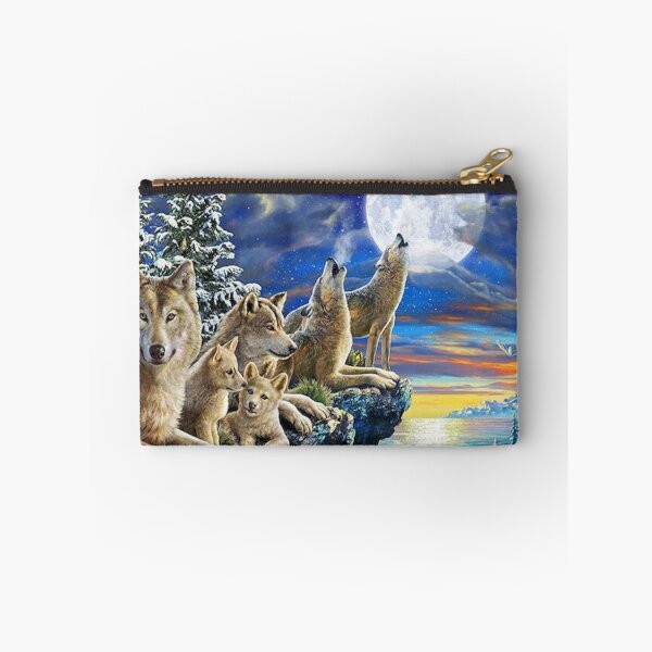 Item preview, Wolves under Moon designed and sold by Fusionmart-Art.