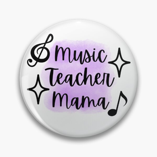 Item preview, Music Teacher Mama Purple designed and sold by HopesMusicRoom.