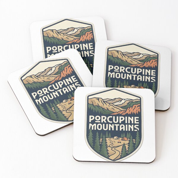 Item preview, Porcupine Mountains Michigan Camping Hiking Outdoors designed and sold by Simsimah26Parks.