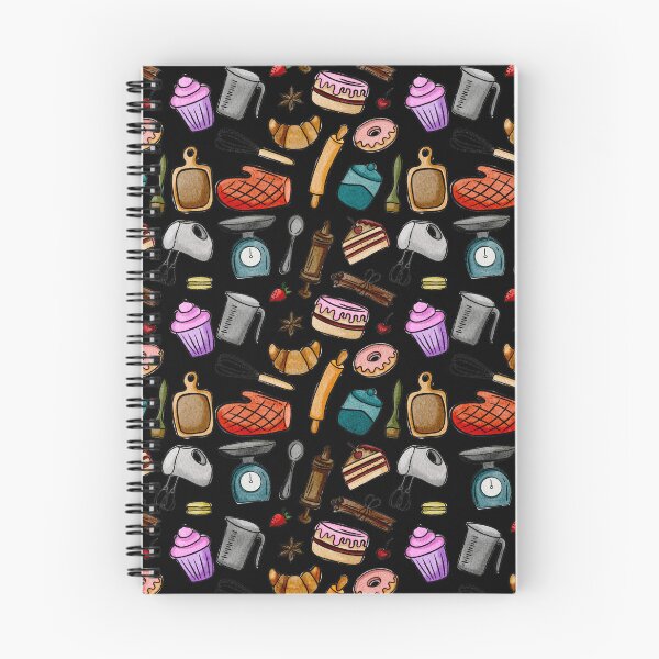 Item preview, Watercolor Baking Tools Pattern designed and sold by AestheticNi.