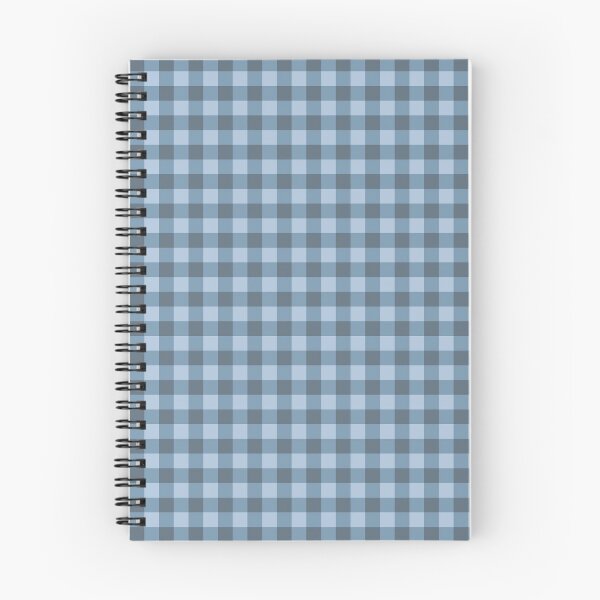 Item preview, Dusty Blue Gingham Pattern | Steel Blue Buffalo Check | Retro Slate Blue Checkered | Winter Sky Picnic Aesthetic | Minimalist Blue Plaid Grid | Vintage Denim Checkerboard designed and sold by VivaFy.
