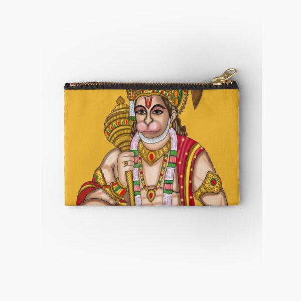 Item preview, Lord Hanuman Artwork | Divine Hindu Digital Illustration designed and sold by Harshit_Digital_Arts.