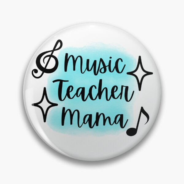 Item preview, Music Teacher Mama Blue designed and sold by HopesMusicRoom.