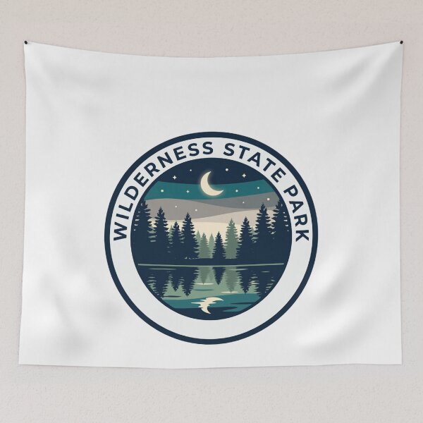 Item preview, Wilderness State Park Outdoor Adventure Nature Lover Travel Souvenir designed and sold by Simsimah26Parks.