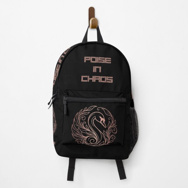 Item preview, Quietly Powerful Swan Emblem - Modern Rose Gold Fine Line Art designed and sold by ZUMERI.