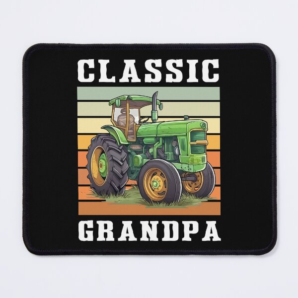 Item preview, Classic Grandpa Vintage Tractor Retro Sunset designed and sold by Dmetalx Art Apparel.