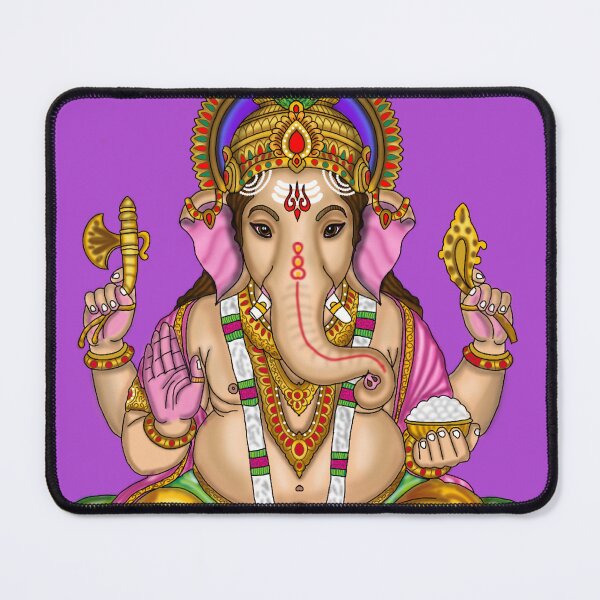 Item preview, Lord Ganesha Artwork | Divine Hindu God Digital Illustration designed and sold by Harshit_Digital_Arts.